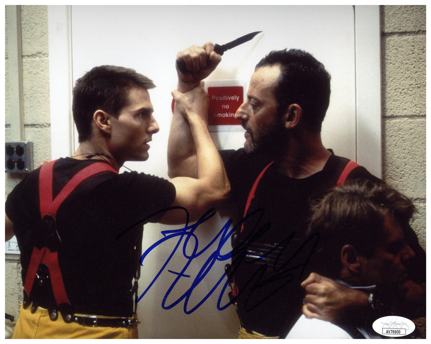 Jean Reno Signed 8x10 Photo Mission Impossible Autographed JSA COA