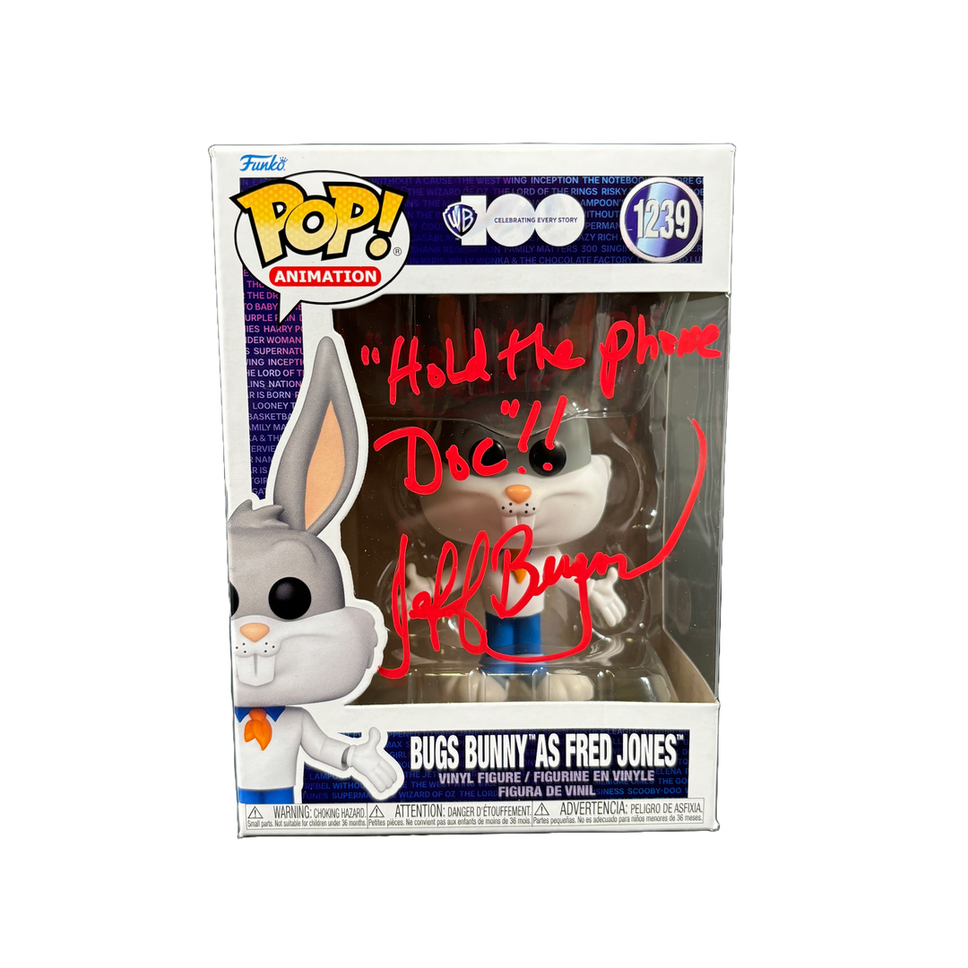 Jeff Bergman Signed Funko Pop Looney Tunes Bugs Bunny Autographed BAS –  Zobie Productions