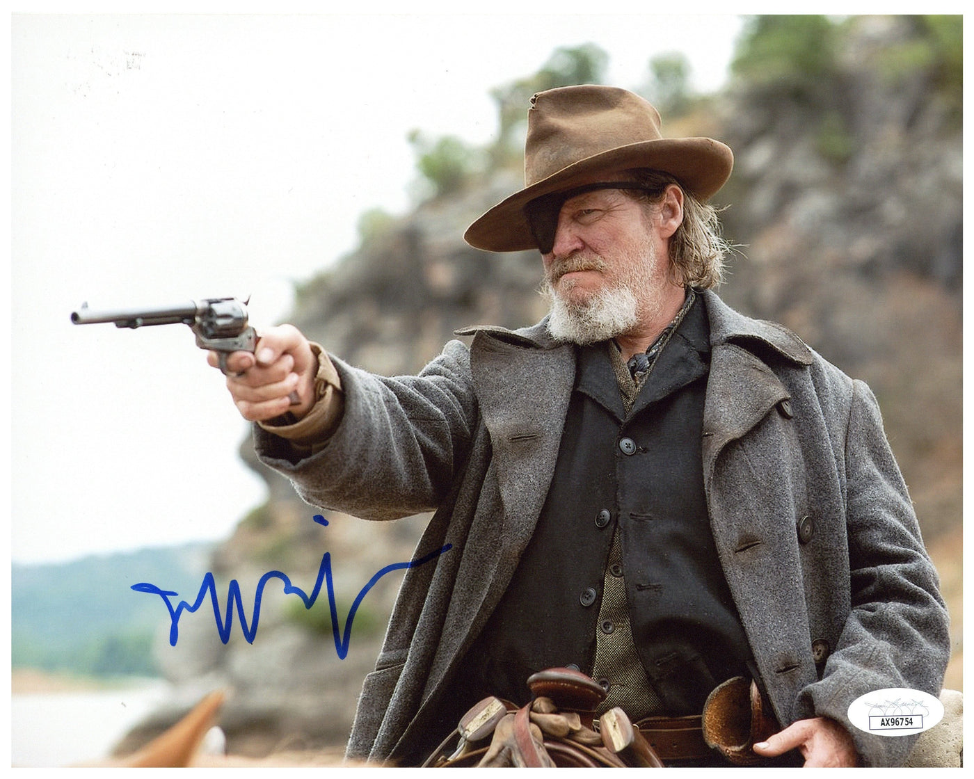 Jeff Bridges Signed 8x10 Photo True Grit Autographed JSA COA