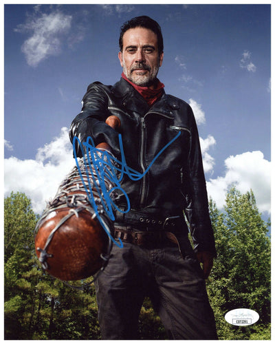 Jeffrey Dean Morgan Signed 8x10 Photo The Walking Dead Negan Autographed JSA