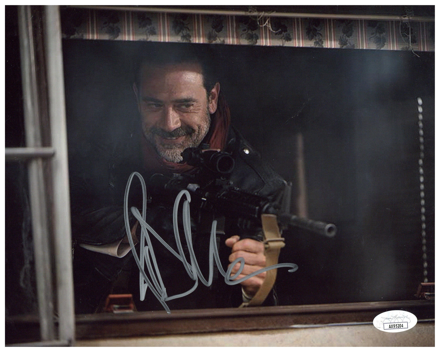 Jeffrey Dean Morgan Signed 8x10 Photo The Walking Dead Negan Autographed JSA COA