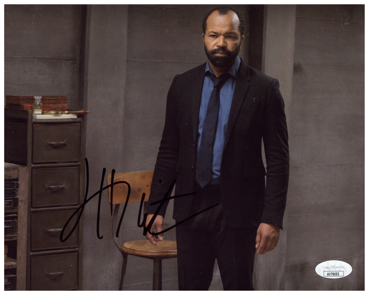 Jeffrey Wright Signed 8x10 Photo Westworld Autographed JSA COA #2