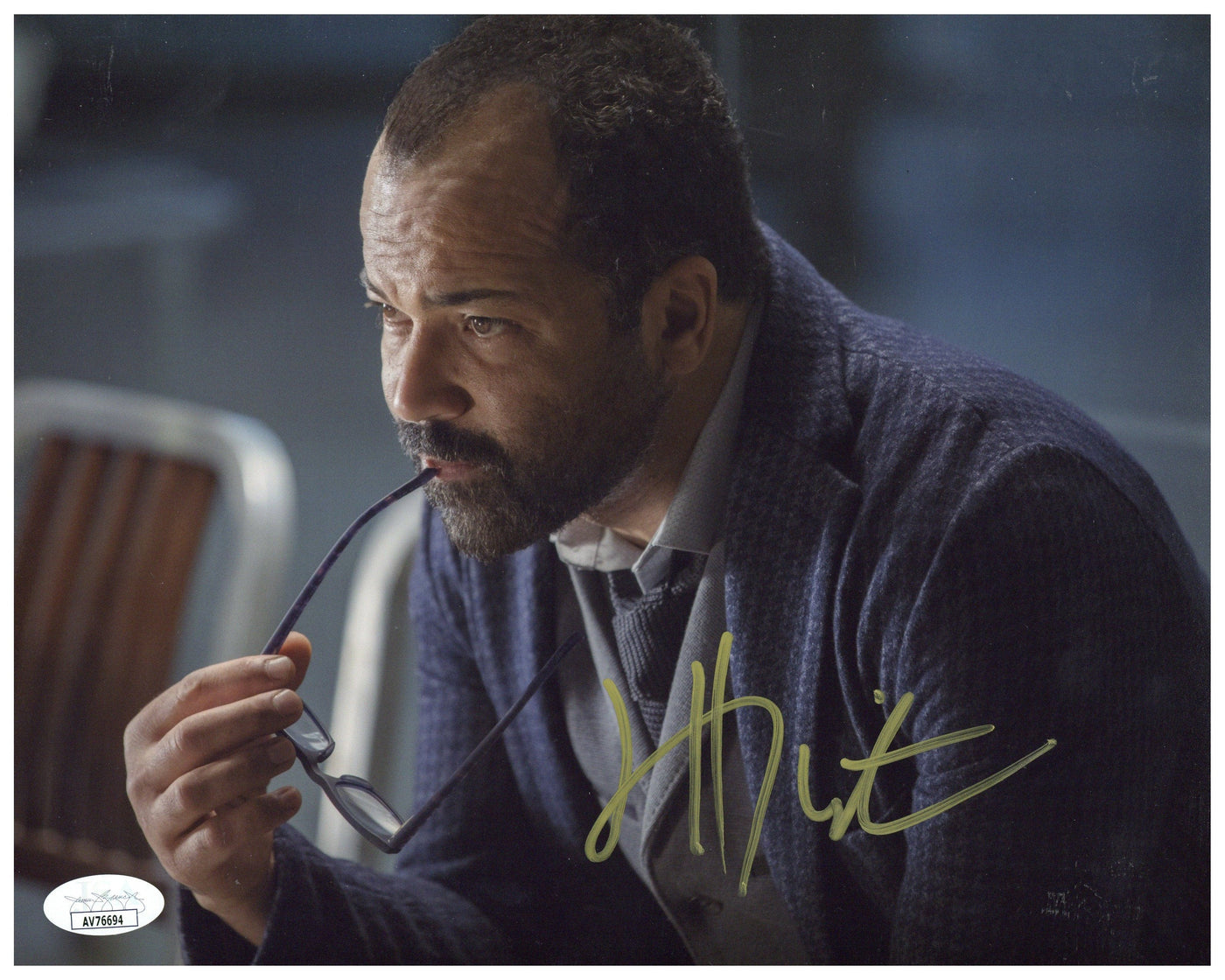 Jeffrey Wright Signed 8x10 Photo Westworld Autographed JSA COA