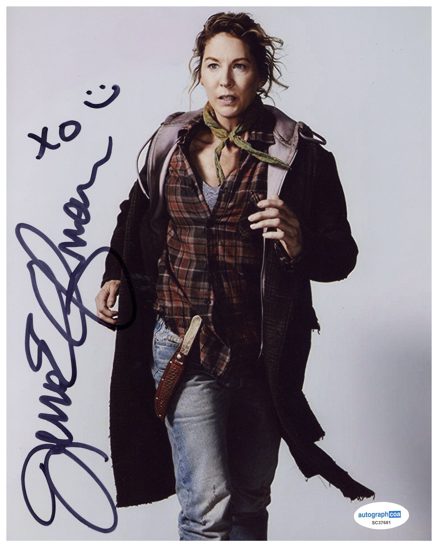 Jenna Elfman Signed 8x10 Photo Fear The Walking Dead Autographed Autograph COA