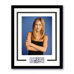 Image of Jennifer Aniston Signed Cut 11X14 Frame Rachel from Friends Autographed ACOA 2