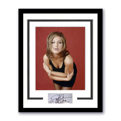 Image of Jennifer Aniston Signed Cut 11X14 Frame Rachel from Friends Autographed ACOA