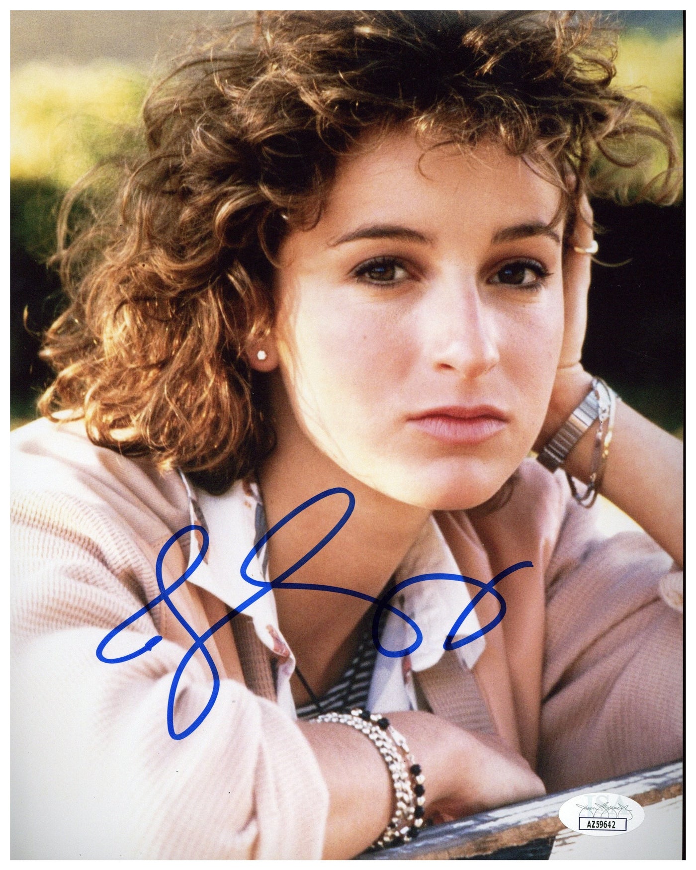 Jennifer Grey Signed 8x10 Photo AUTOGRAPHED DIRTY DANCING JSA COA