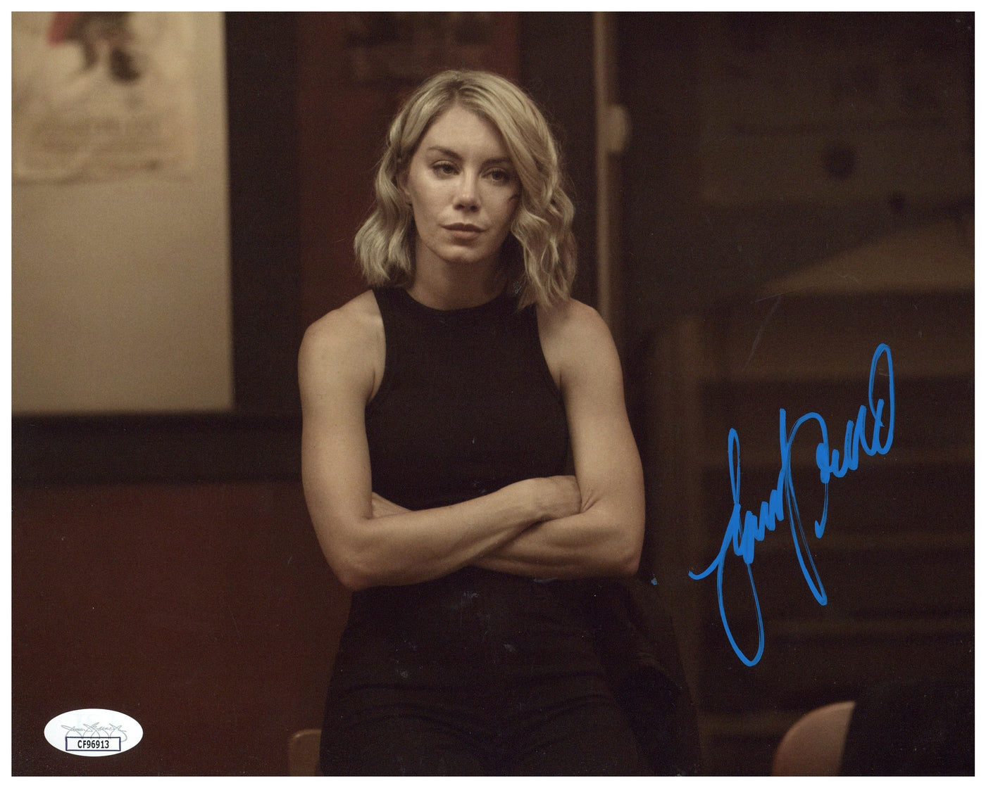 Jennifer Holland Signed 8x10 Photo Peacemaker Autographed JSA COA 4