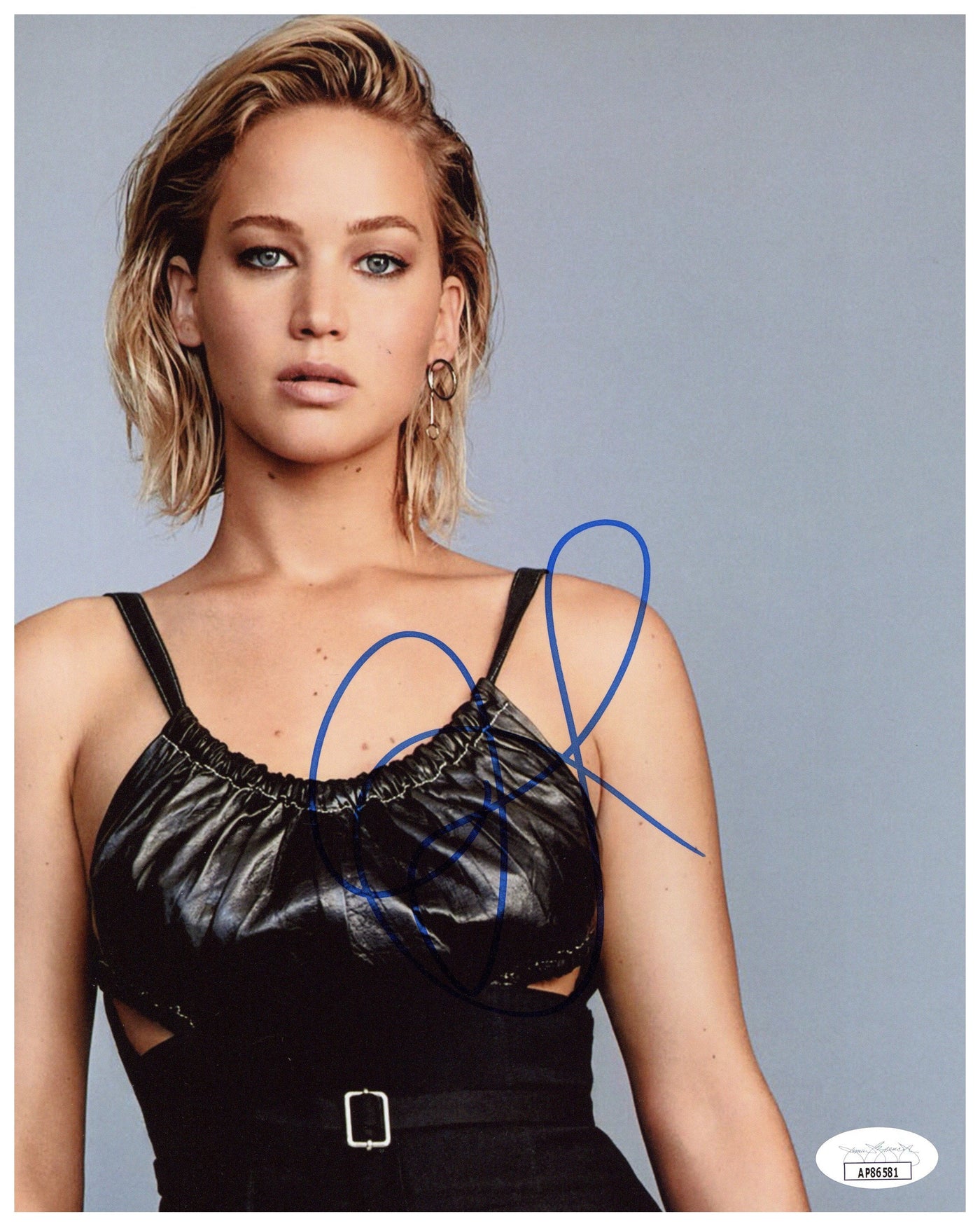 Jennifer Lawrence Signed 8x10 Photo The Hunger Games Autographed JSA COA