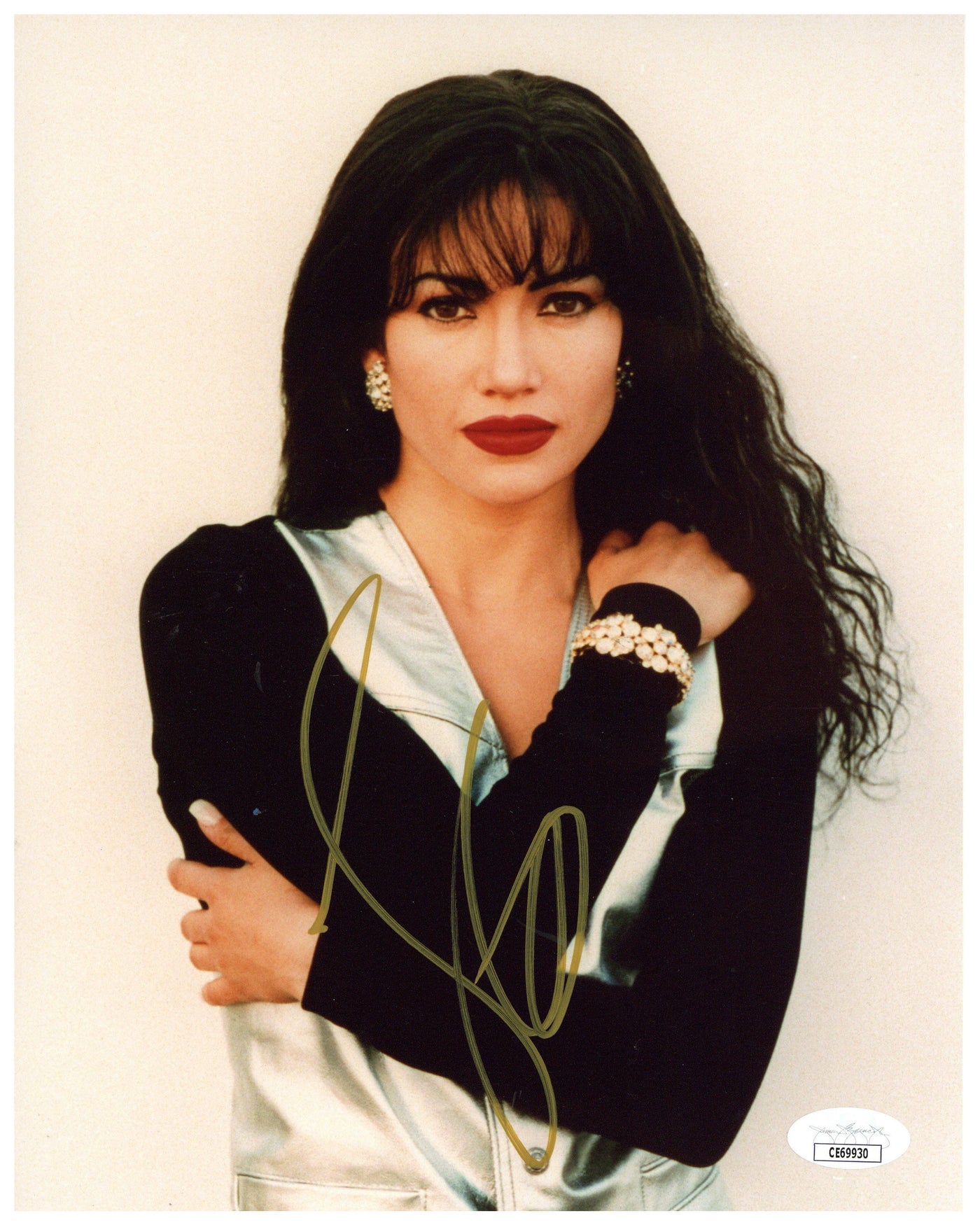Jennifer Lopez Signed 8x10 Photo – Selena Movie Autographed JSA COA