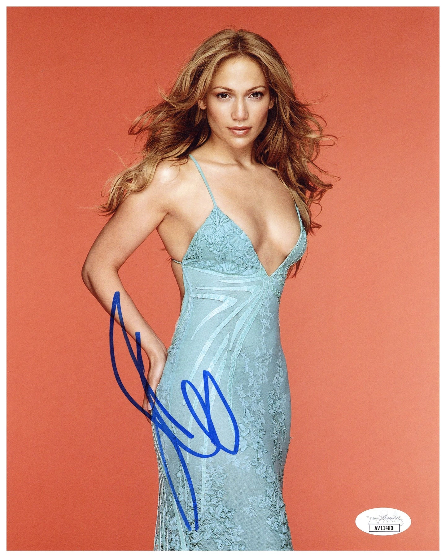 JENNIFER LOPEZ Signed Autographed Photo COA Hologram Hot Pose main image 1