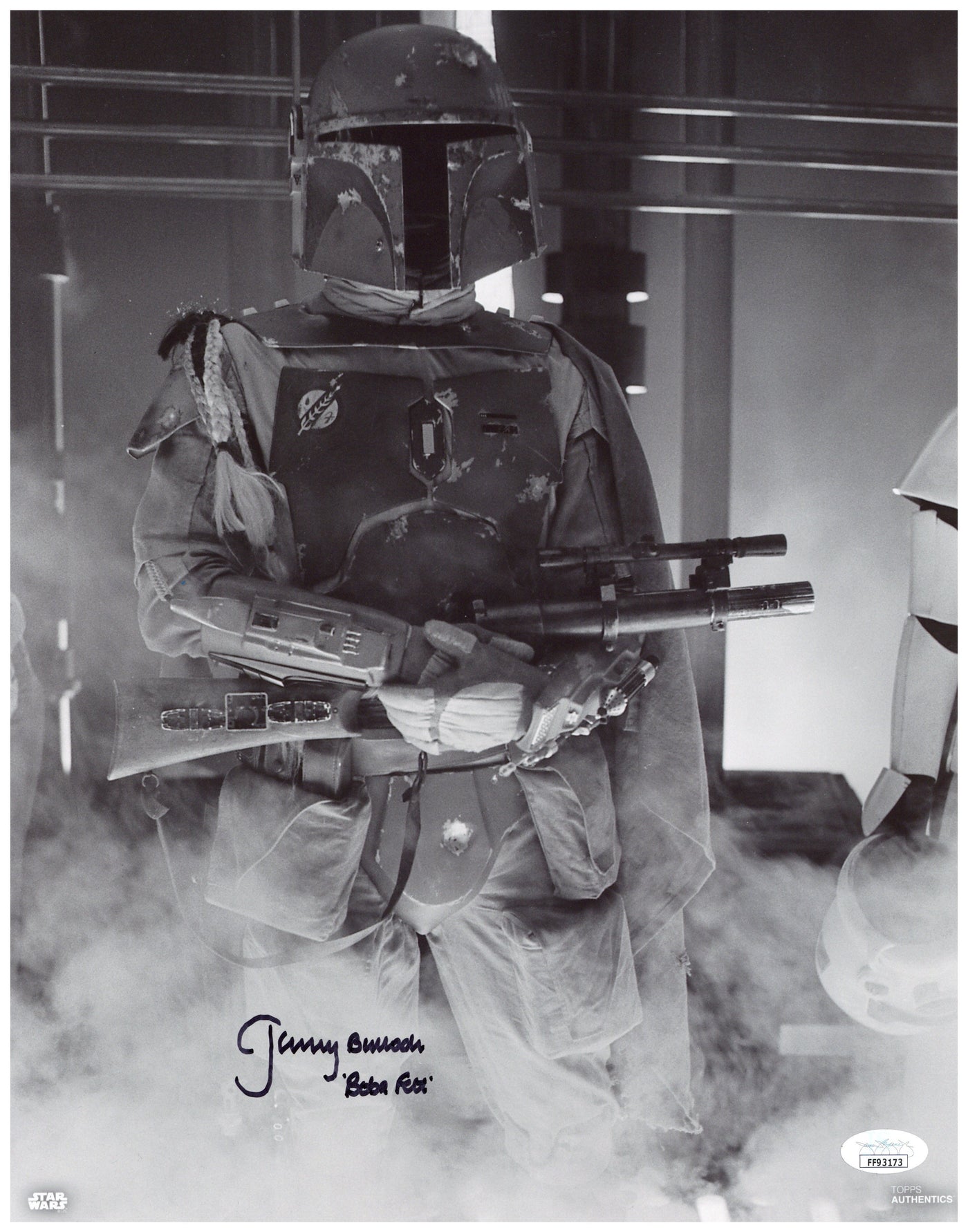 Jeremy Bulloch Signed 11x14 Photo Star Wars Boba Fett Autographed JSA COA