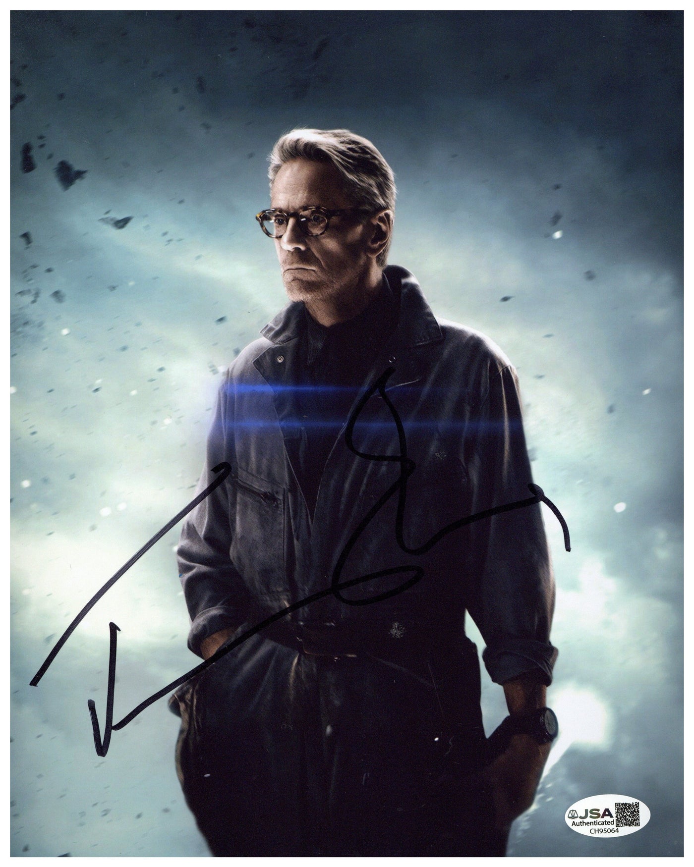 Jeremy Irons Signed 8x10 Photo Batman v Superman Autographed JSA COA 2
