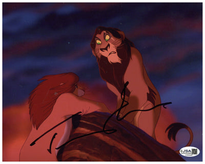 Jeremy Irons Signed 8x10 Photo Lion King Scar Autographed JSA COA