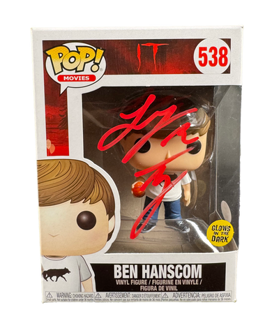 Jeremy Ray Taylor Signed Funko Pop IT Ben Autographed JSA COA