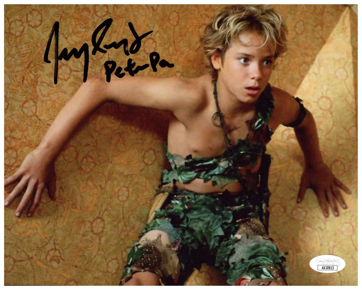 Jeremy Sumpter Signed 8x10 Photo Peter Pan Autographed JSA COA 3