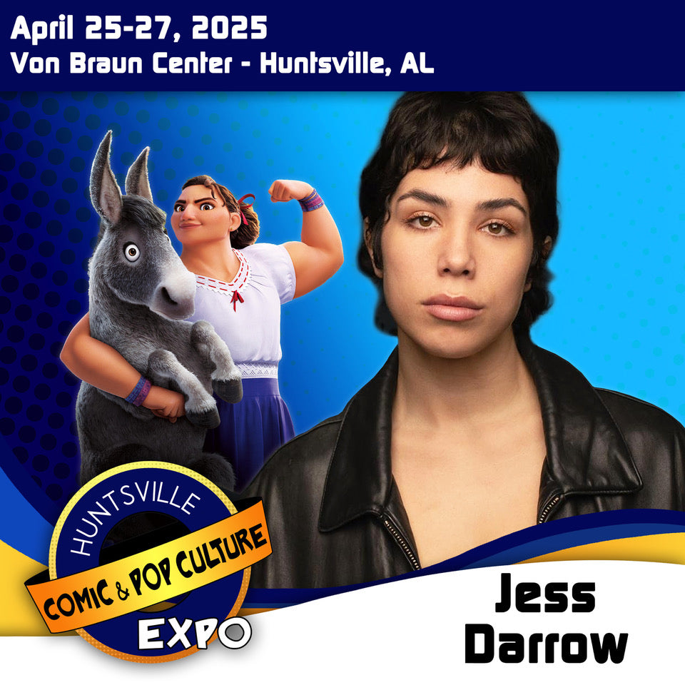 Jess Darrow Official Autograph Mail-In Service - Huntsville Expo 2025