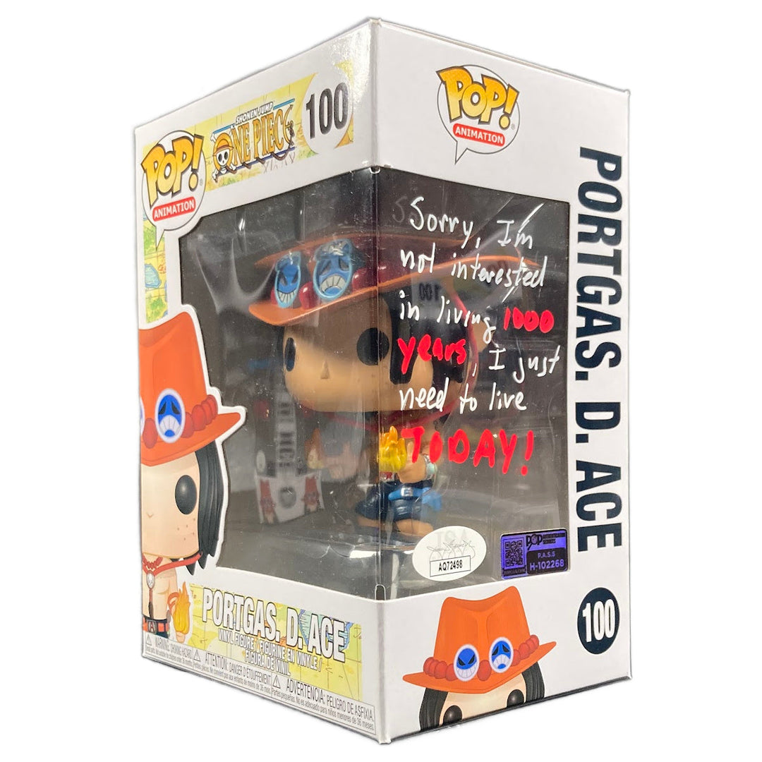 Signed 2024 shanks Funko pop jsa certified