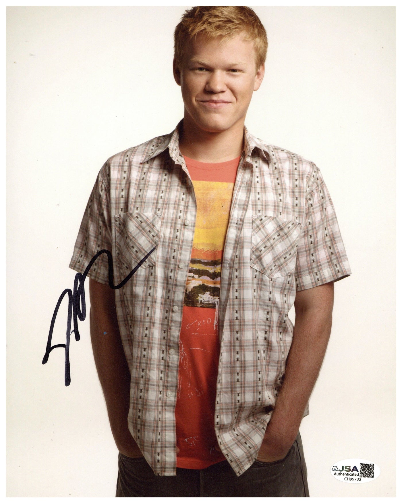 Jesse Plemons Signed 8x10 Photo Breaking Bad Autographed JSA COA
