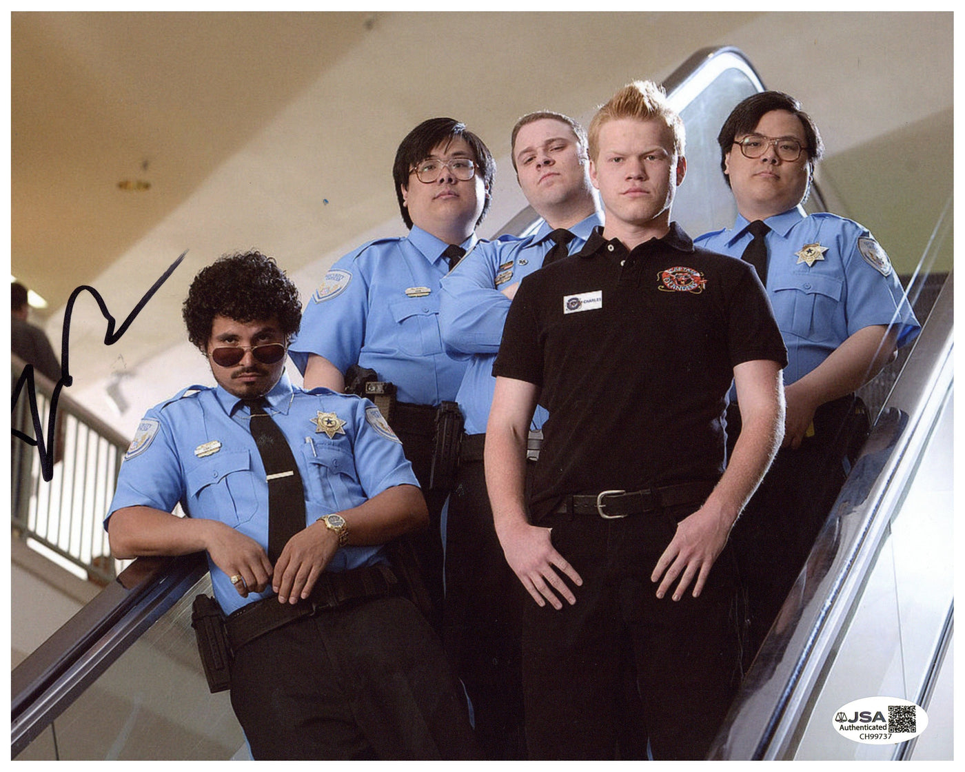 Jesse Plemons Signed 8x10 Photo Observe and Report Autographed JSA COA