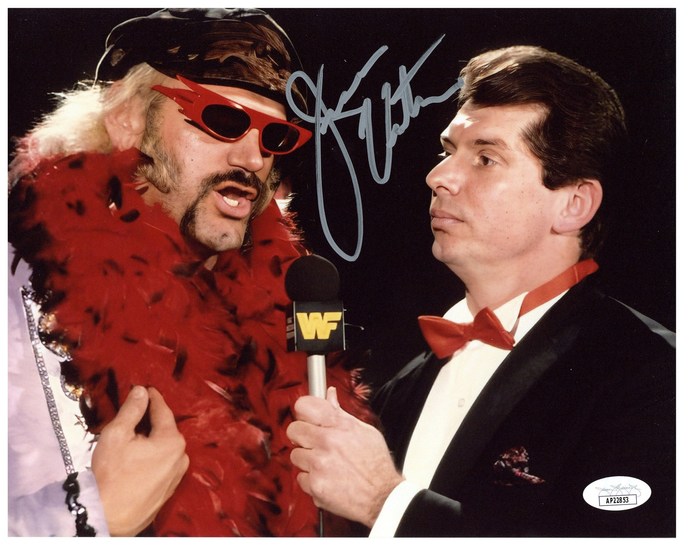Jesse Ventura Signed 8x10 Photo WWF HOF Autographed JSA COA #3