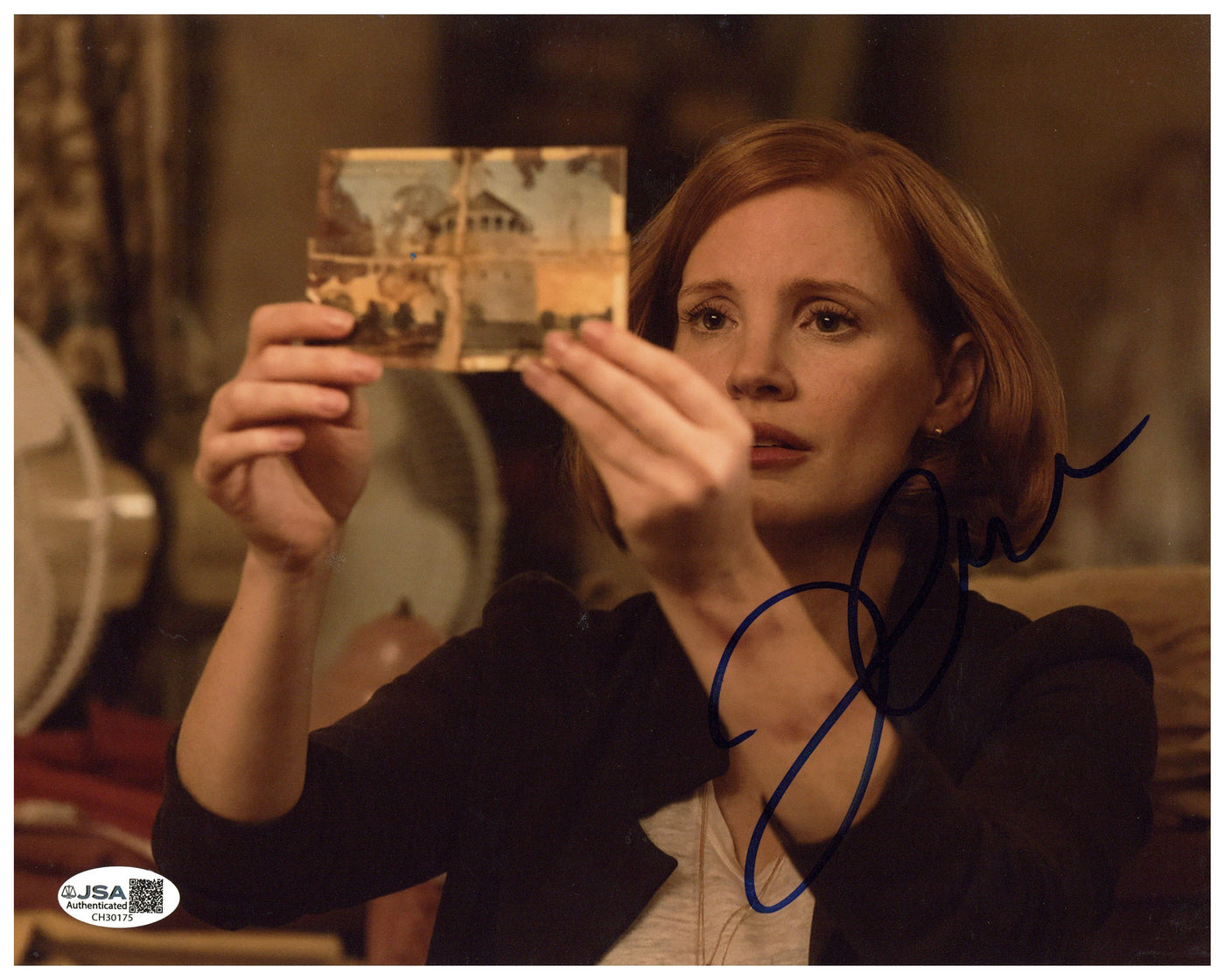 Jessica Chastain Signed 8x10 Photo It Chapter Two Autographed JSA COA 2