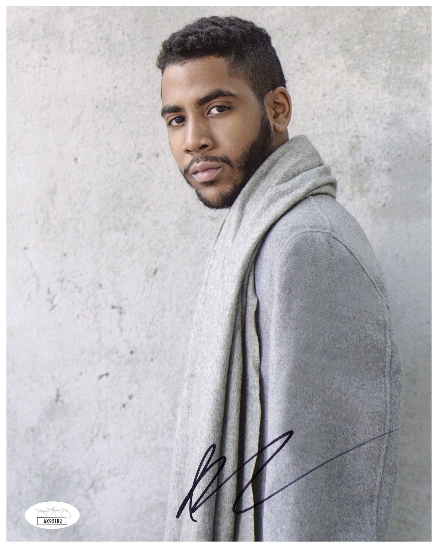 Jharrel Jerome Signed 8x10 Photo Across the Spider-Verse Autographed JSA COA