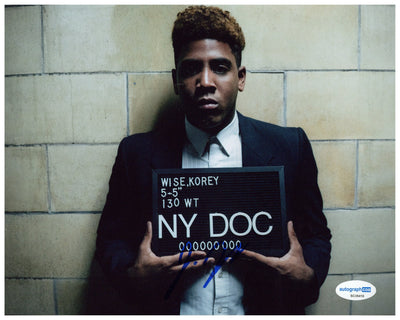 Jharrel Jerome Signed 8x10 Photo When They See US Autographed ACOA