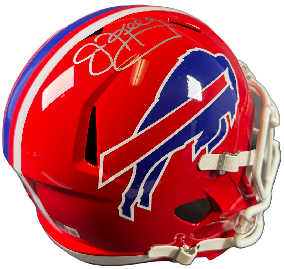 Jim Kelly Signed Buffalo Bills F/S Speed Helmet Autographed BAS COA