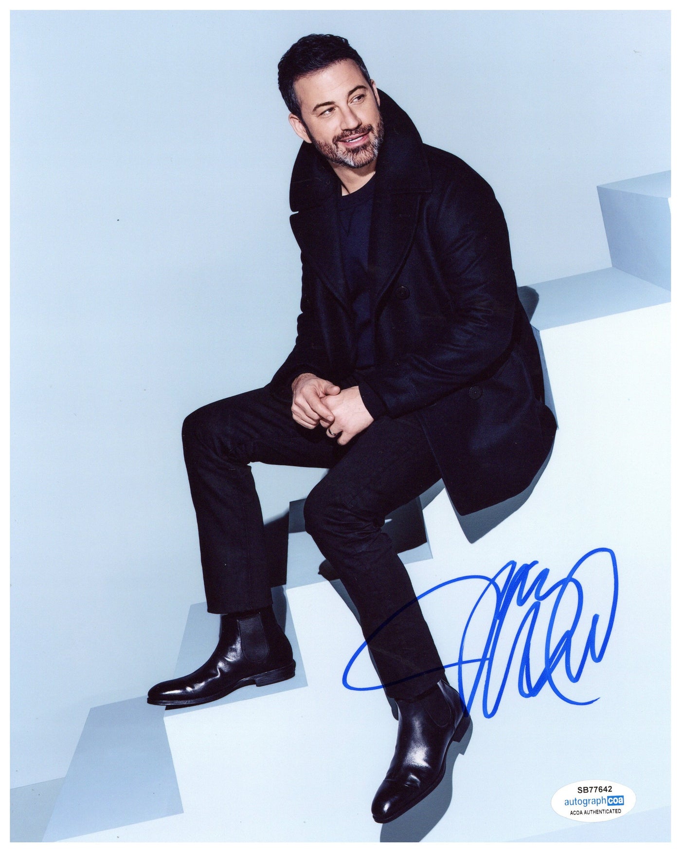 Jimmy Kimmel Signed 8x10 Photo  TV Talk Show Host Autographed AutographCOA #2