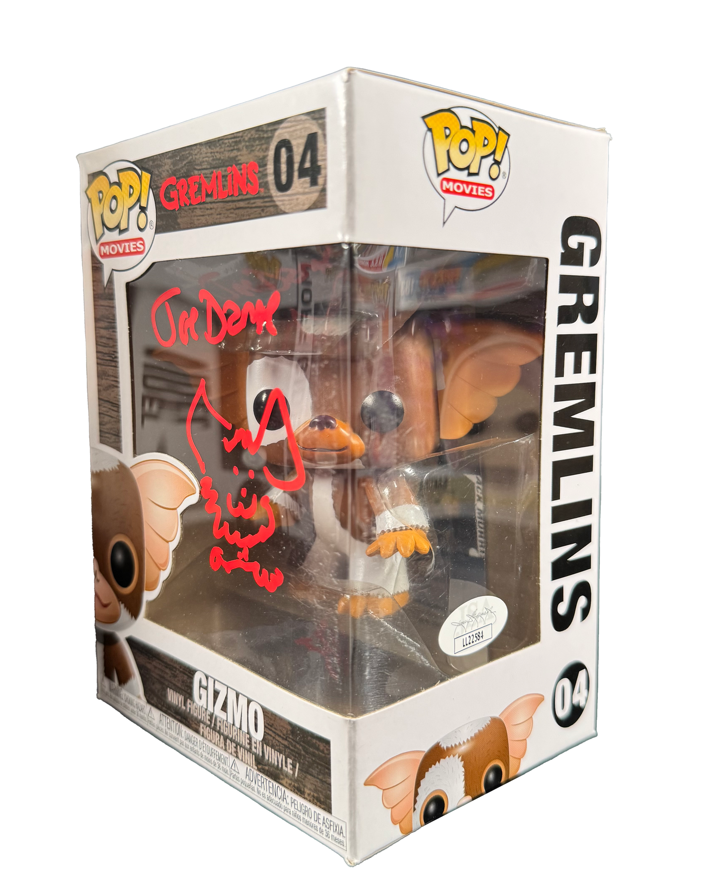 Joe Dante Signed Funko Pop Gremlins Sketch Autographed JSA COA 2