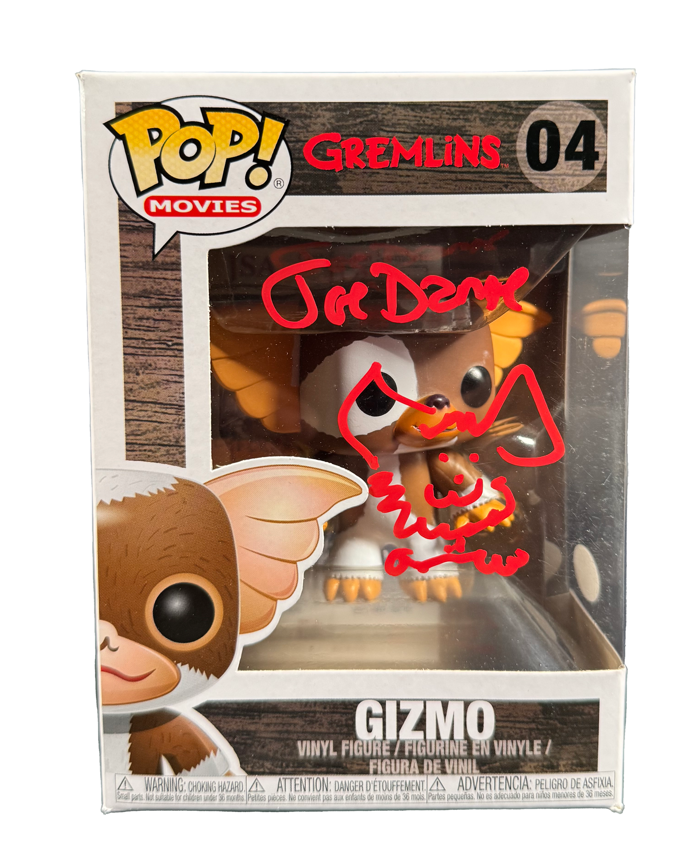 Joe Dante Signed Funko Pop Gremlins Sketch Autographed JSA COA 2