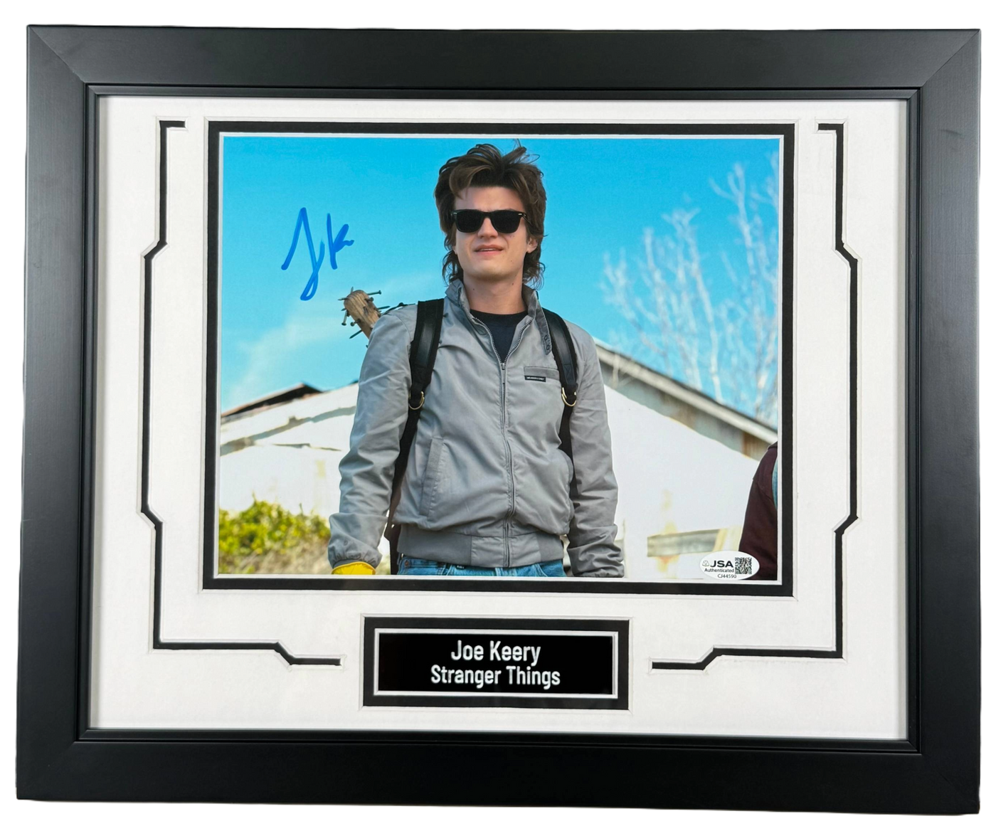 Joe Keery Signed 8x10 Photo Framed Stranger Things Steve
