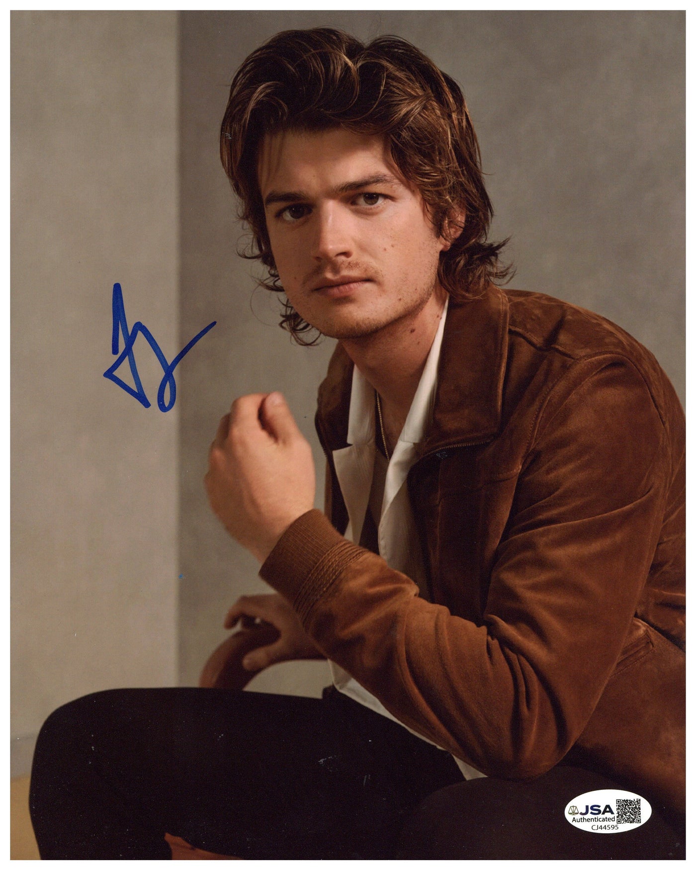 stranger things スティーブ　サインカード　ジョーキーリー Joe Keery Signed 8x10 Photo Stranger Things Steve Autographed JSA