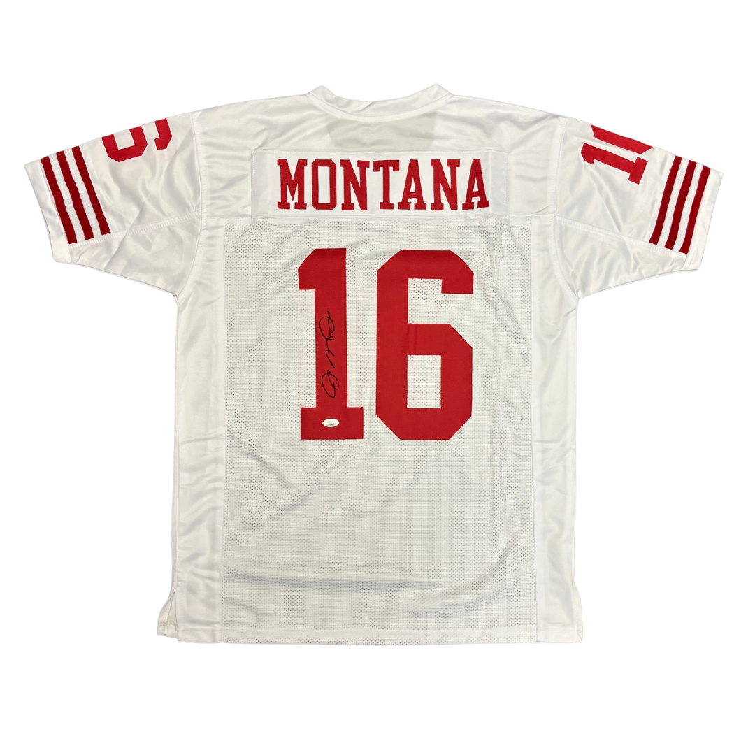 Joe Montana Autographed San Francisco 49ers Pro Style Jersey Signed JSA COA