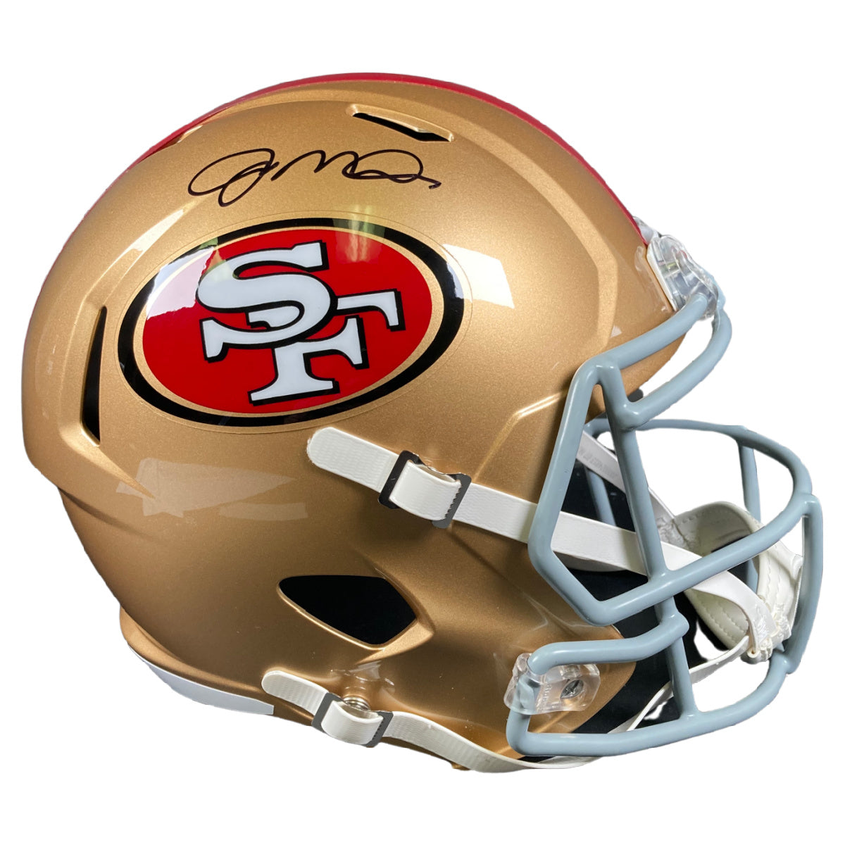 Joe Montana Autographed San Francisco 49ers Speed Helmet Beckett COA