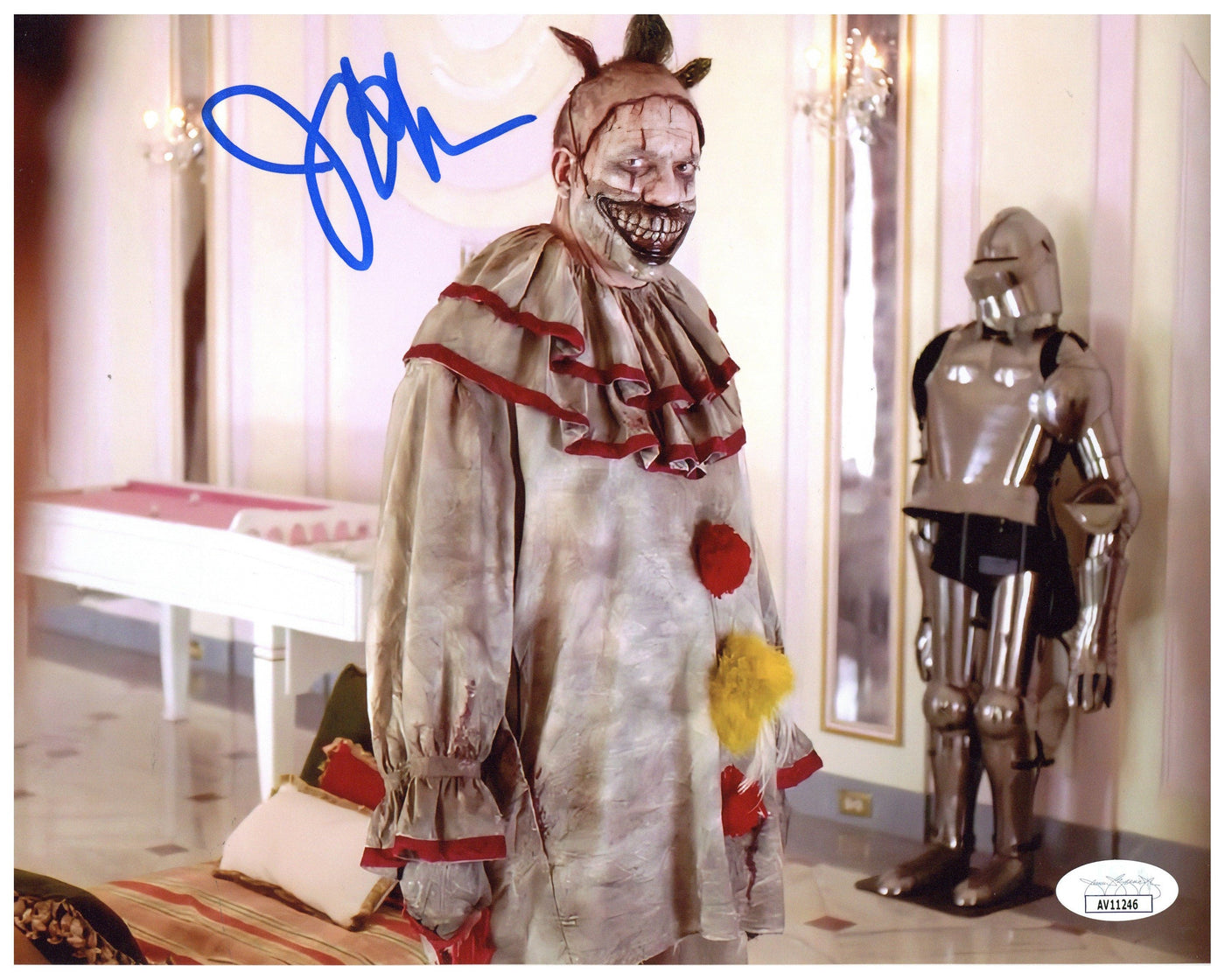 John Carroll Lynch Signed 8x10 Photo American Horror Story Twisty Autographed JSA COA #4