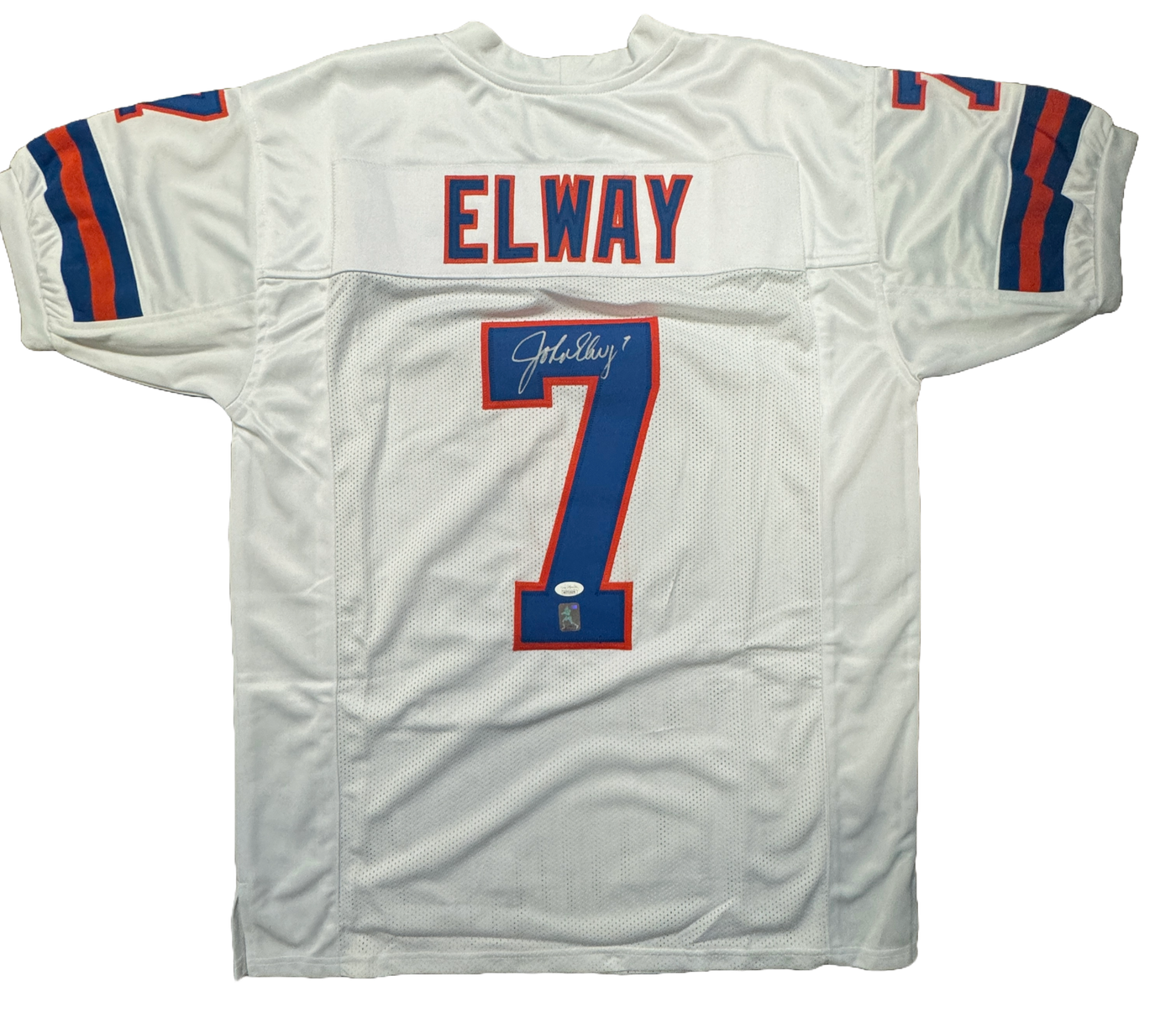 John Elway Signed Denver Broncos Custom Jersey Autographed BAS COA