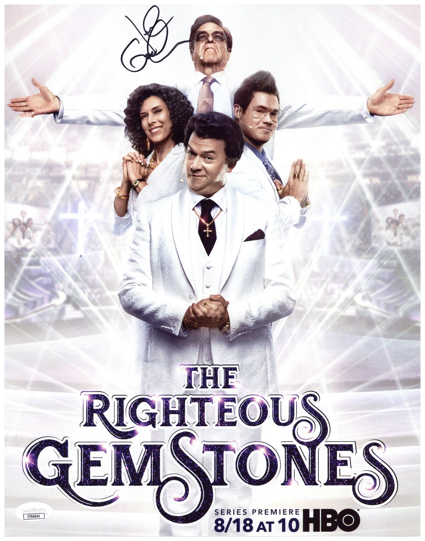 John Goodman Signed 11x14 Photo The Righteous Gemstones Autographed JSA COA