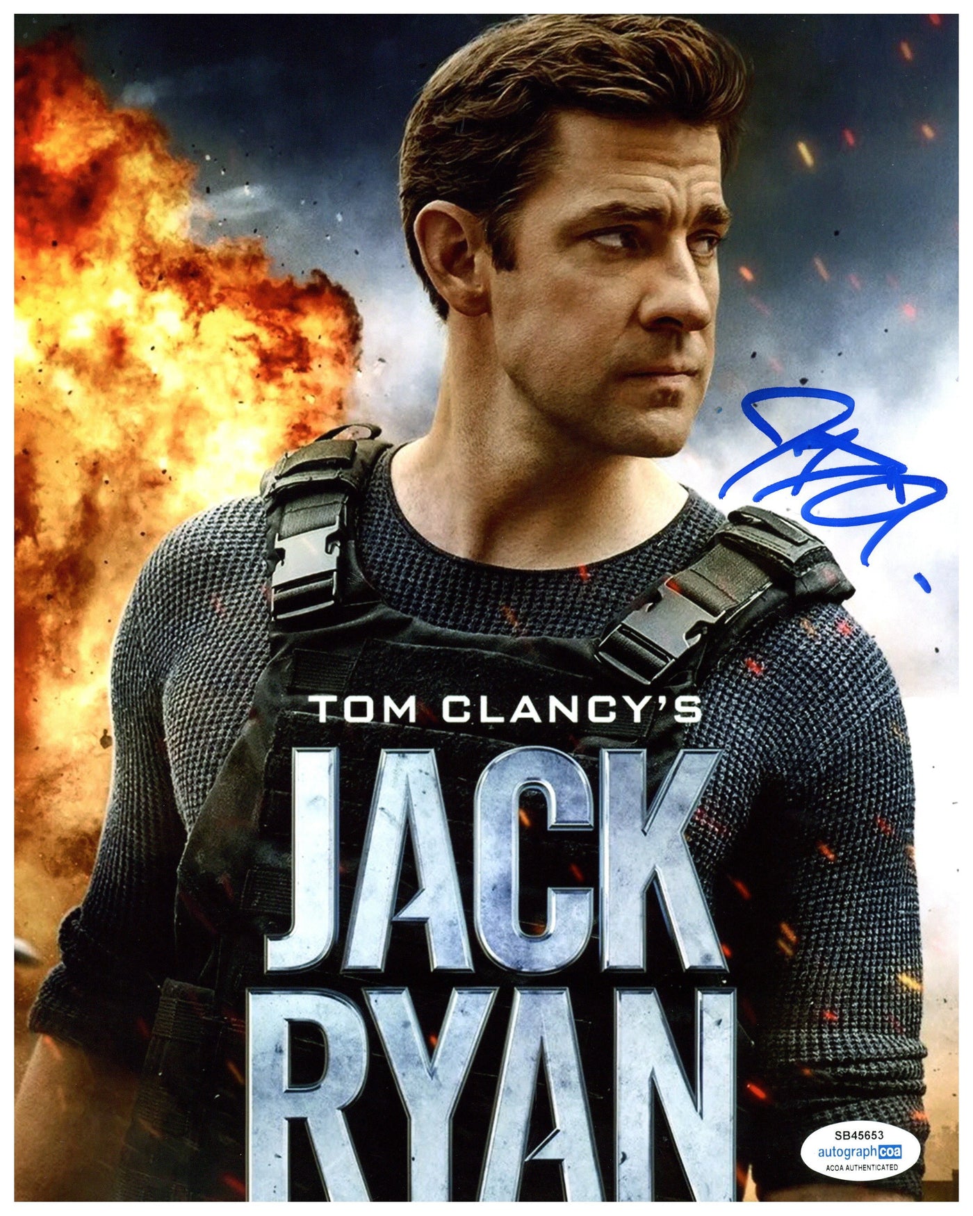 John Krasinski Signed 8x10 Photo Jack Ryan Autographed AutographCOA