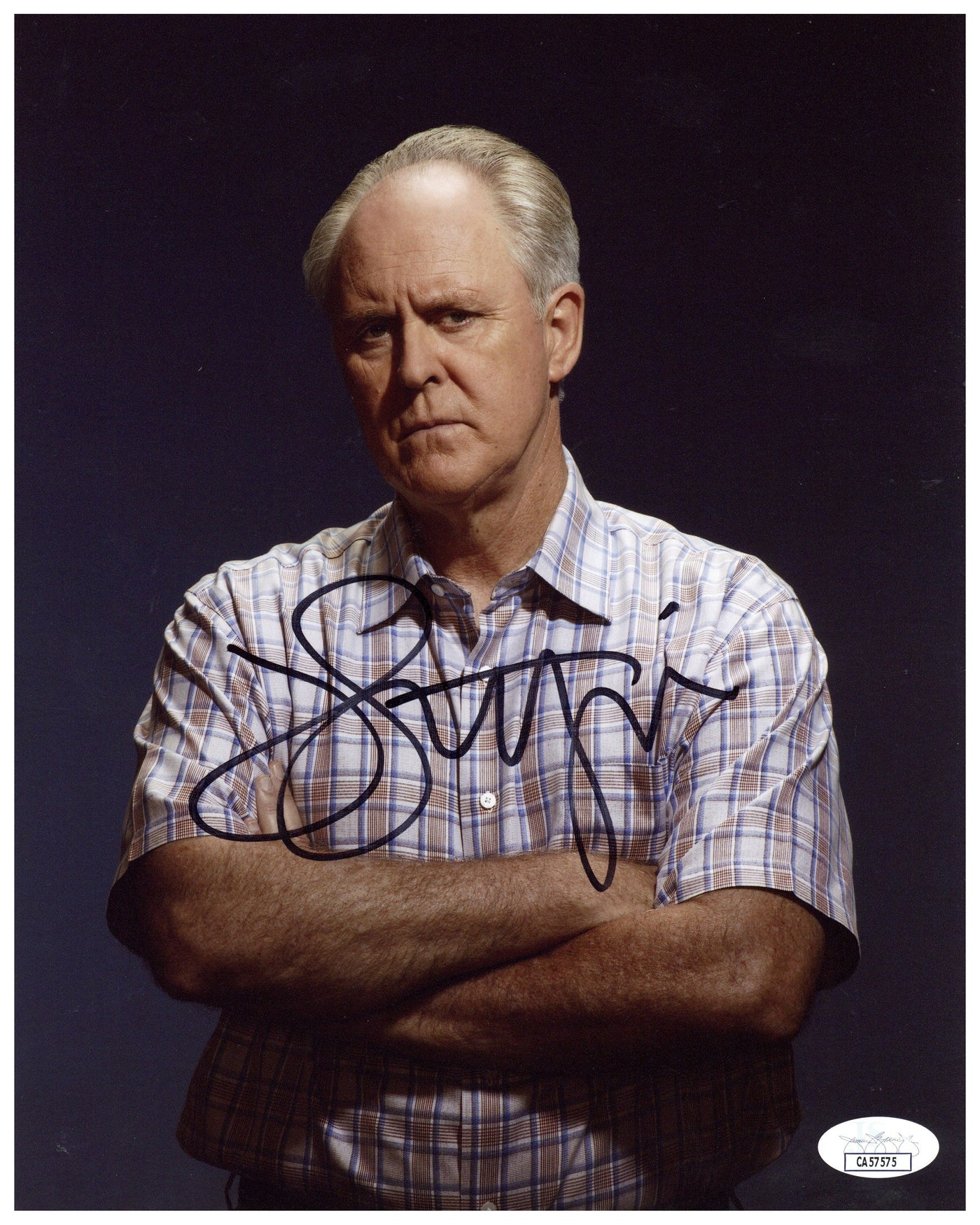 John Lithgow Signed 8x10 Photo Dexter Arthur Mitchell Autographed JSA COA 2