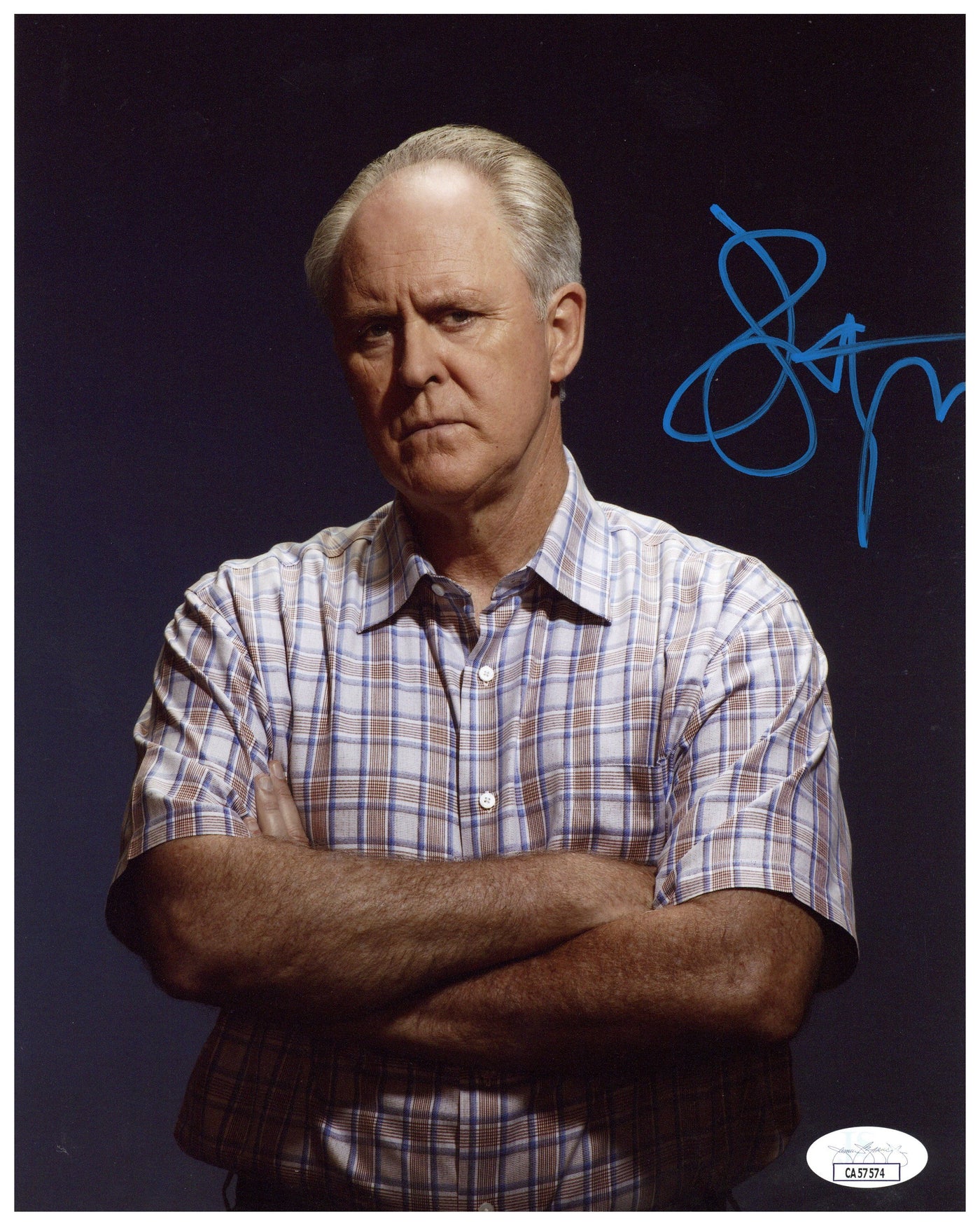 John Lithgow Signed 8x10 Photo Dexter Arthur Mitchell Autographed JSA COA