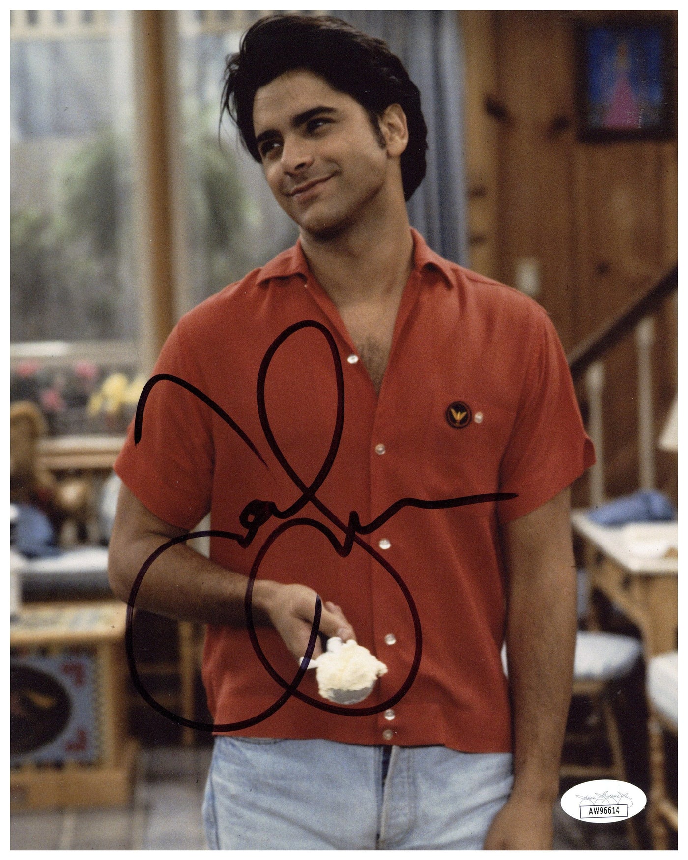 John Stamos Signed 8x10 Photo Full House Autographed JSA COA