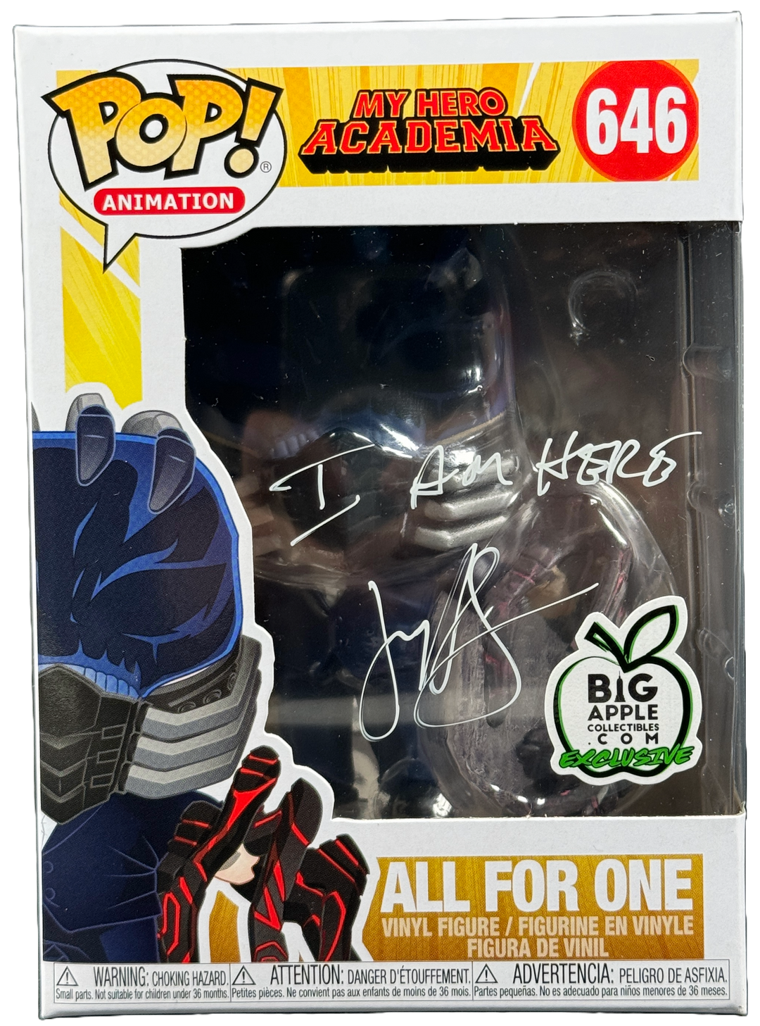 Autographed All newest for one Funko Pop!