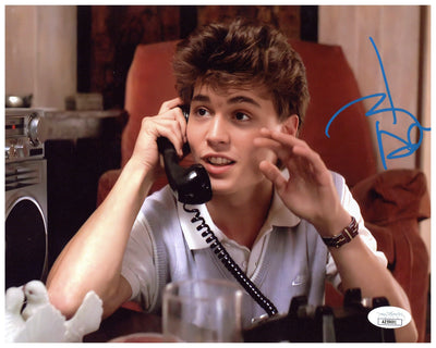 Johnny Depp Signed 8x10 Photo A Nightmare On Elm Street Autographed JSA COA