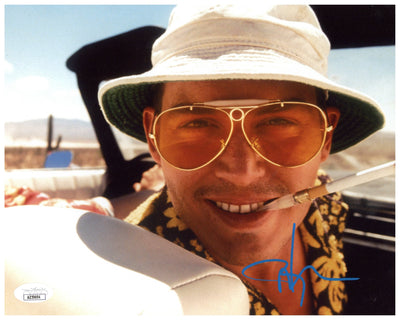 Johnny Depp Signed 8x10 Photo Fear And Loathing In Las Vegas Autographed JSA COA