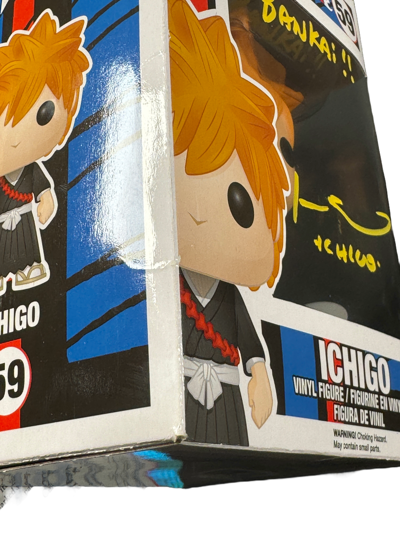 Johnny Yong Bosch Signed Funko POP Bleach Ichigo Kurosaki Autograph PSA 2