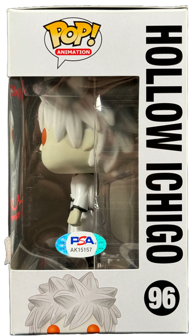 Johnny Yong Bosch Signed Funko POP Gamestop Bleach Hollow Ichigo Autographed PSA