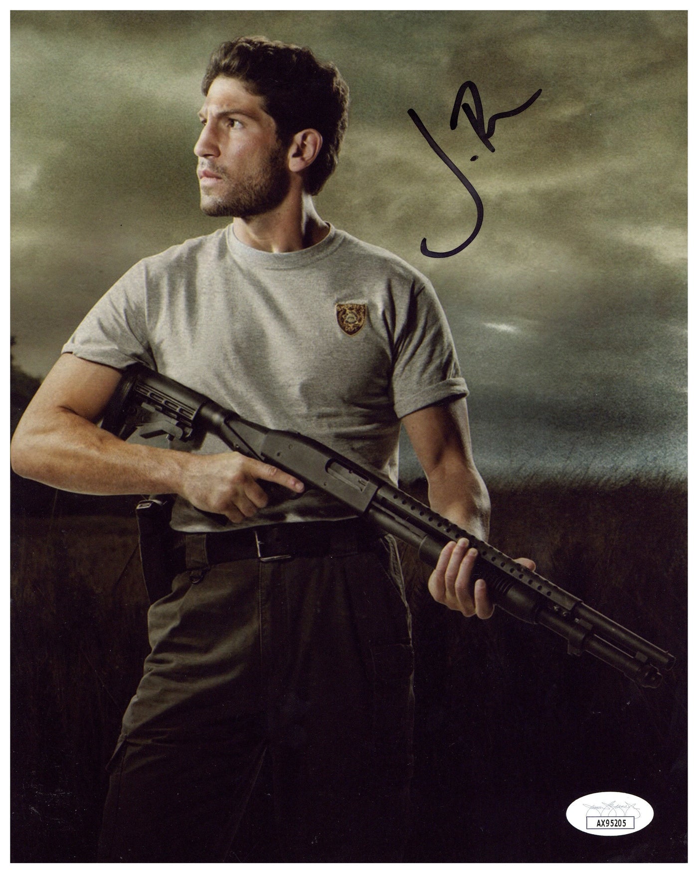 Jon Bernthal Signed 8x10 Photo The Walking Dead Autographed JSA COA