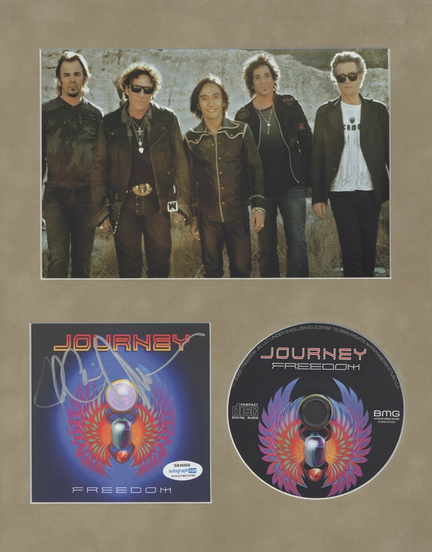 Jonathan Cain & Neal Schon Signed Journey CD Cover Autographed ACOA #2